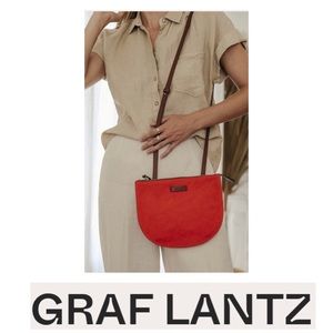 Graf Lantz Seiken Crossbody Canvas Poppy Garmentory Orange Luxury SOLD OUT